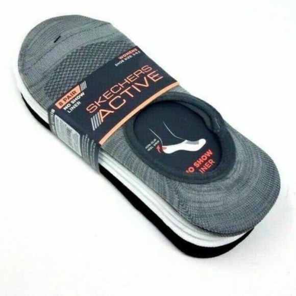 skechers active no show liner